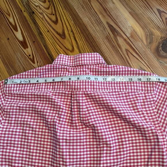 Ralph Lauren Sz MED 2 Button Down Long Sleeve Shirts 1 Pink 1 Purple Pristine - Picture 10 of 13